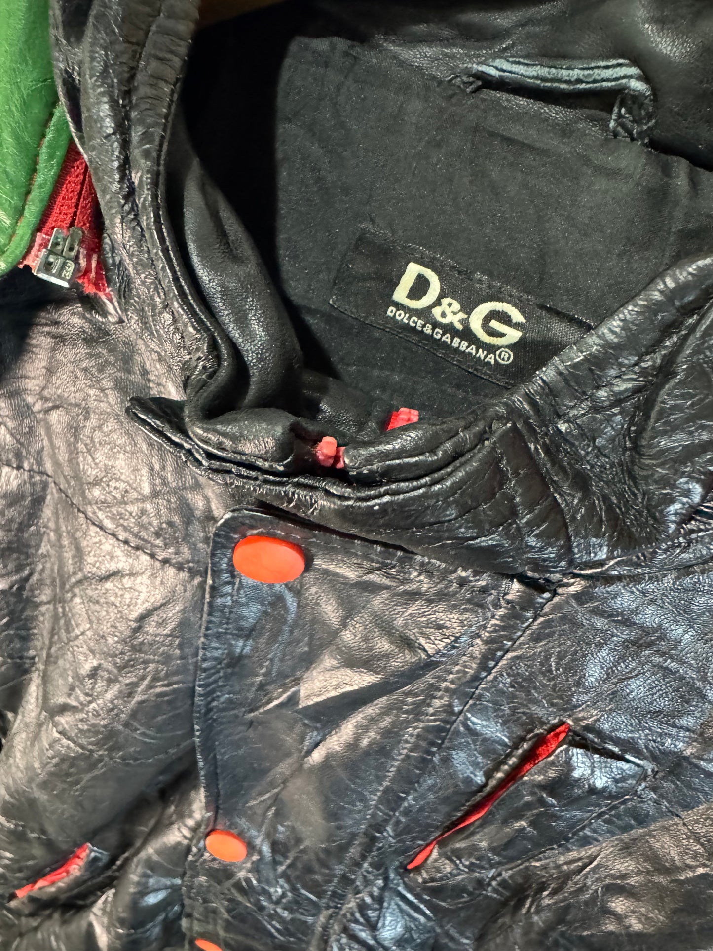 D&G Leather Jacket (M)
