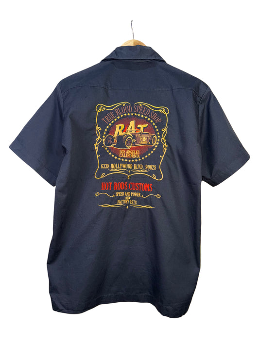 BILLY EIGHT Embroidered Graphic Shirt (L)