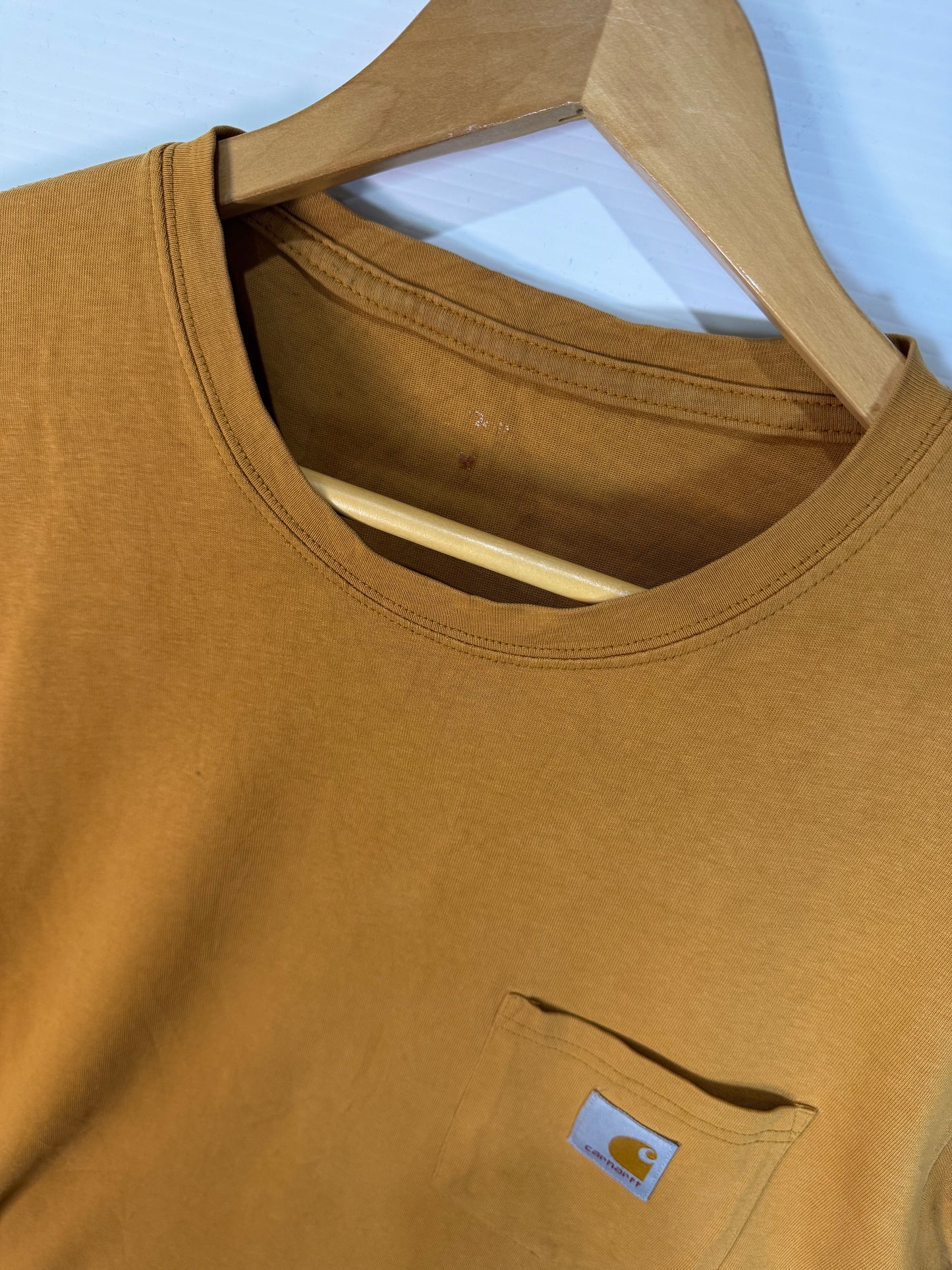 Carhartt WIP S/S Pocket Tshirt Yellow (L)