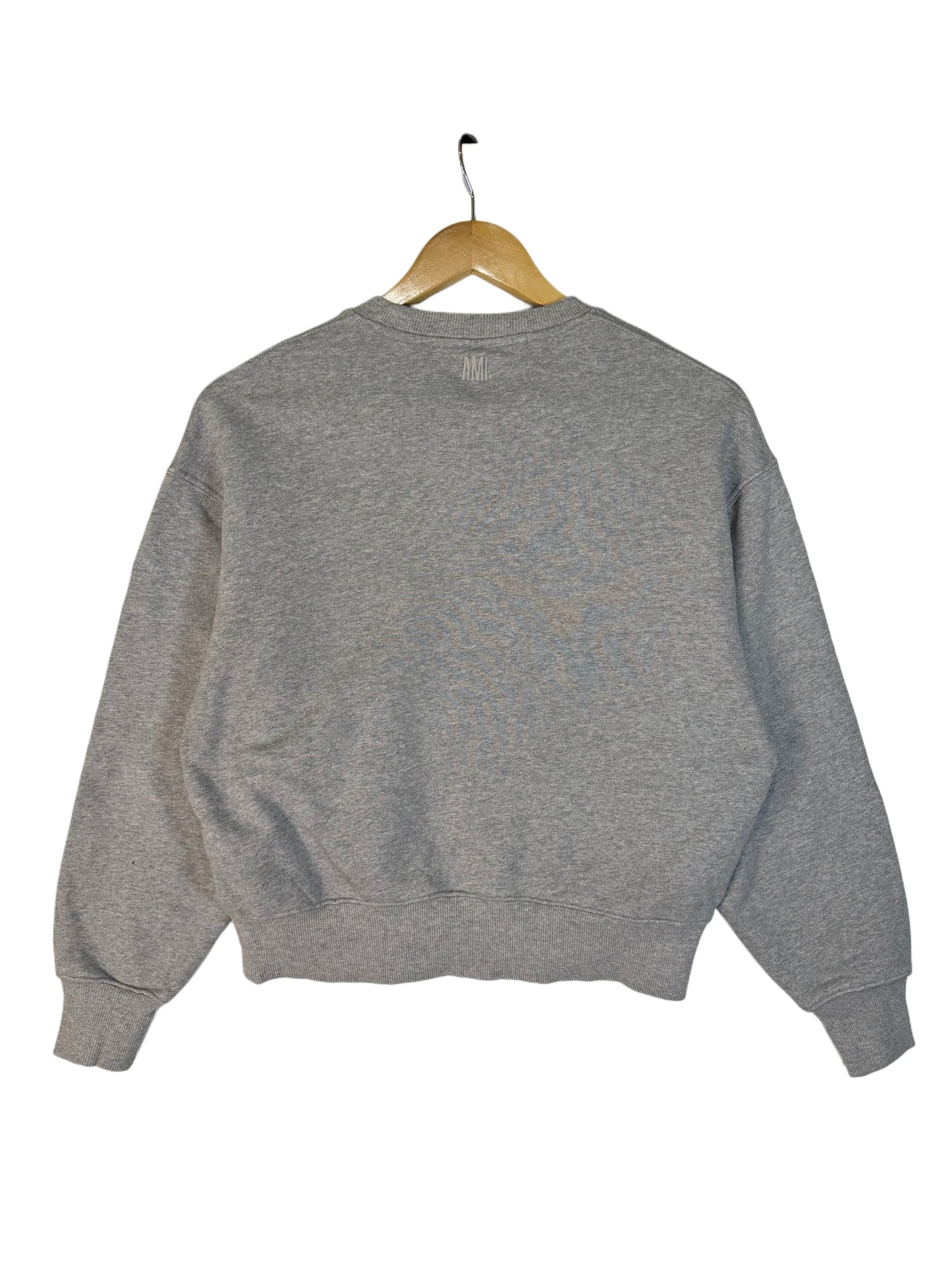 AMI Paris Ami De Coeur Sweatshirt Grey (S)