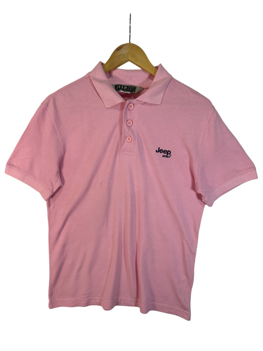 JEEP Spirit Polo Shirt Pink (L)