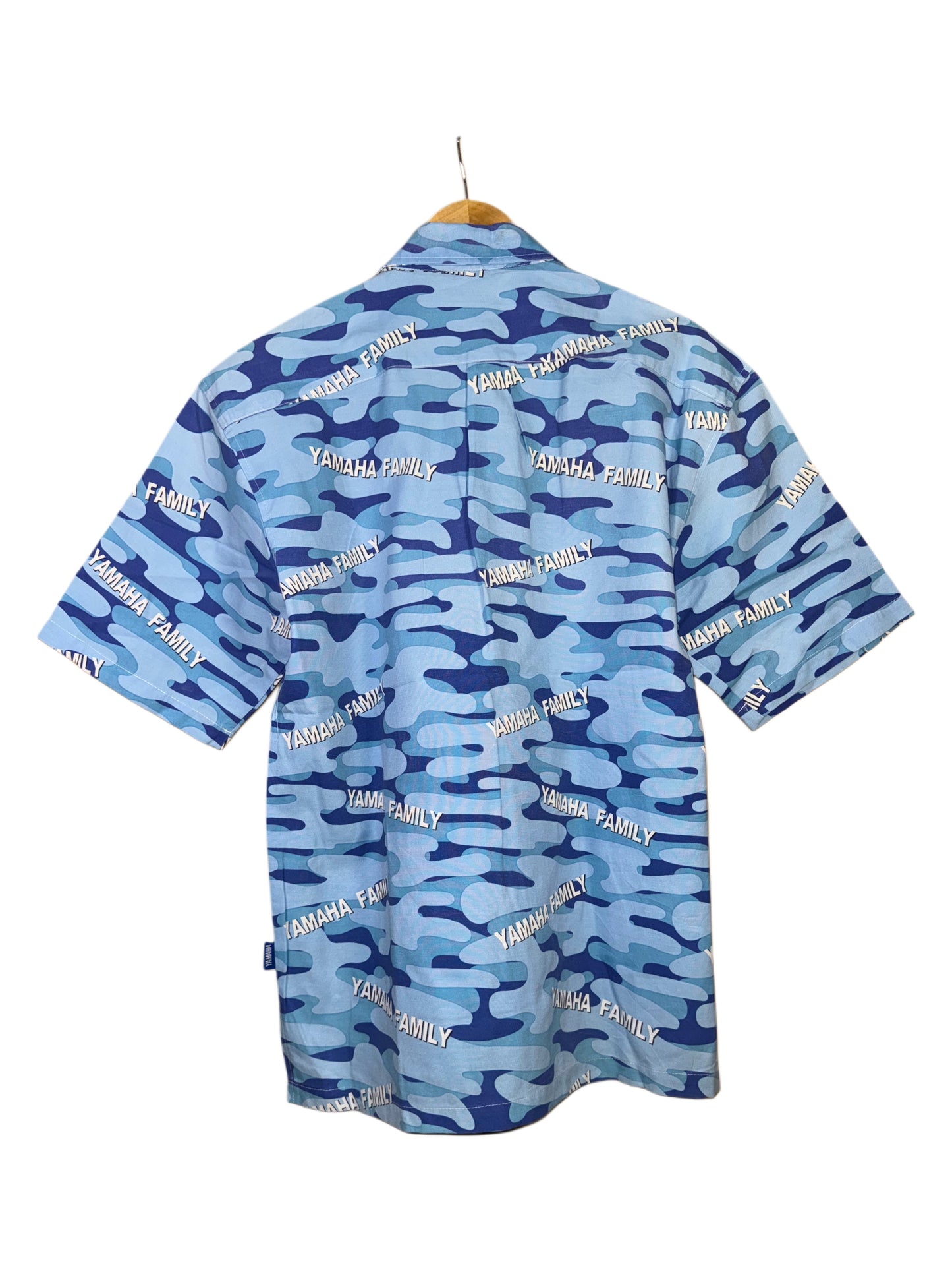 YAMAHA Camouflage Shirt Sky Blue (L)