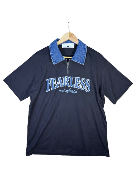 Unbranded Vintage Tshirt Letter Graphic Black (M)