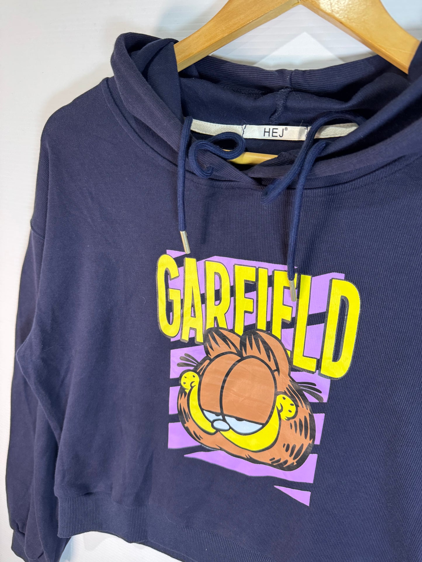 Garfield Cartoon Graphic Hoodie (M)