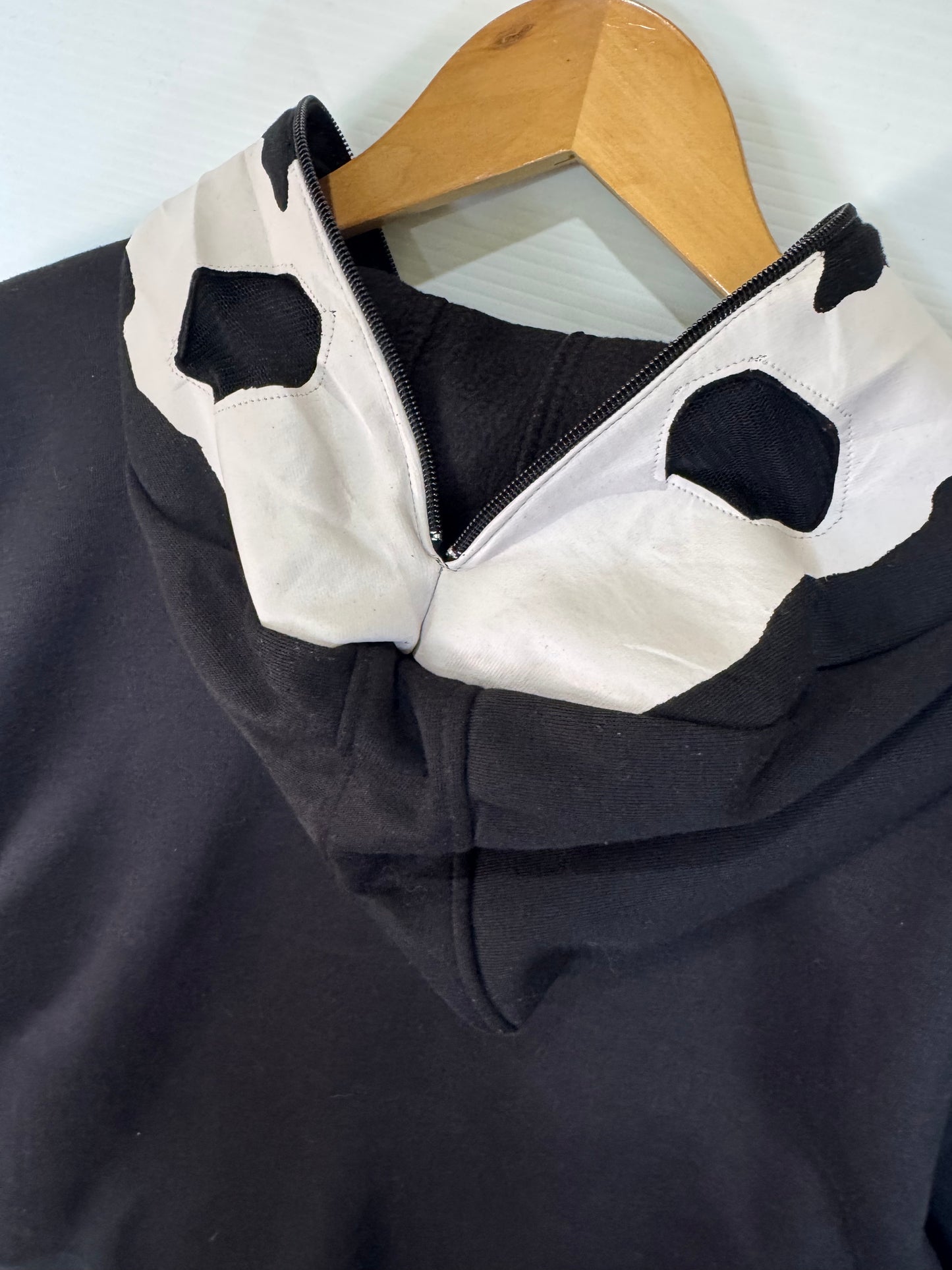 Charades Halloween Costume Skeleton Hoodie With Skull Face Mask (L)