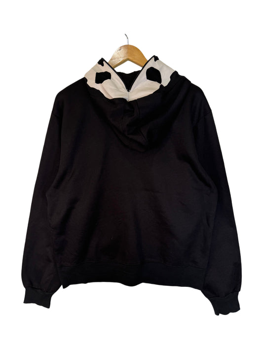 Charades Halloween Costume Skeleton Hoodie With Skull Face Mask (L)