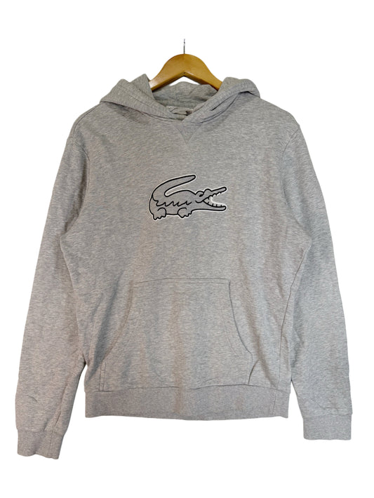 Lacoste Hoodie Crocodile Logo Grey (