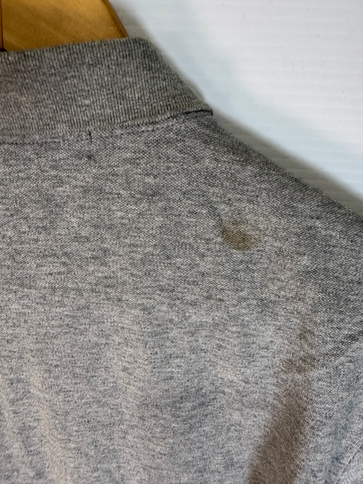 Commes Des Garcons Play Heart Patch Polo Shirt Grey (XL)