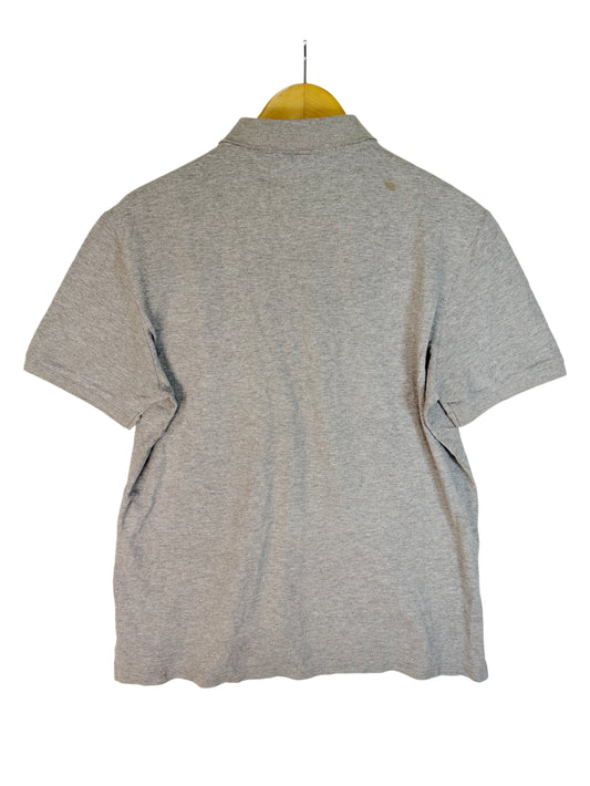 Commes Des Garcons Play Heart Patch Polo Shirt Grey (XL)