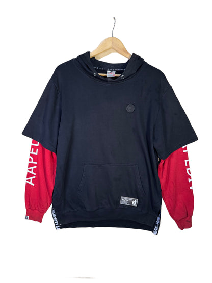 AAPE by A Bathing Ape Hoodie Red (2XL)