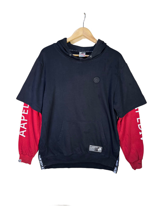AAPE by A Bathing Ape Hoodie Red (2XL)