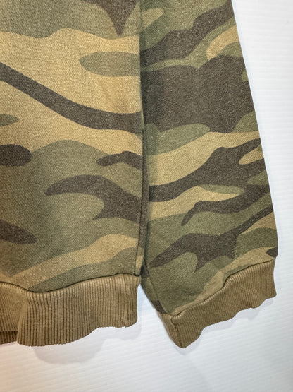 STUSSY Navy Camouflage Sweatshirt(L)