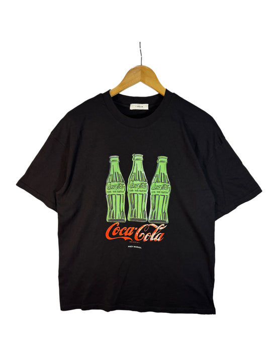 3 Bottles Cocacola Tshirt Black (M-L)