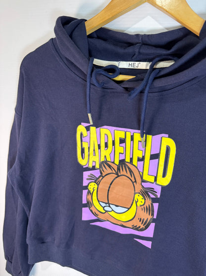 Garfield Cartoon Graphic Hoodie (M)