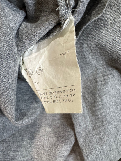 Commes Des Garcons Play Heart Patch Polo Shirt Grey (XL)
