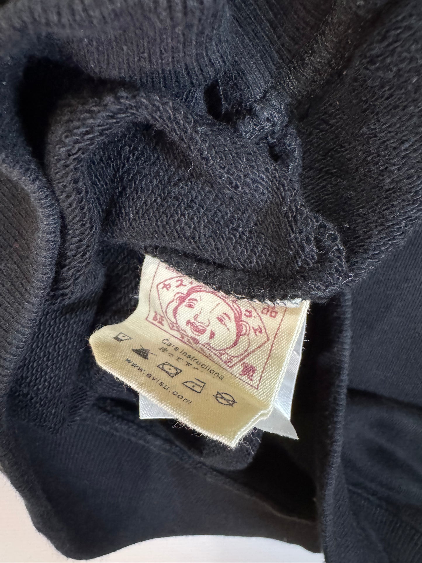 EVISU Fortune Cat Koi Fish Sweatshirt (M)